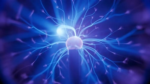 Mesmerizing Plasma Ball with Electric Discharges