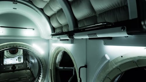 View From Cockpit International Space Station