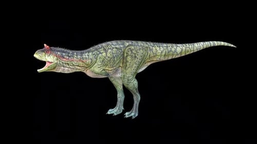 Carnotaurus Dinosaur Roar Idle 2
