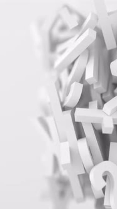 Text Cloud loop vertical