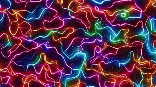 Neon Colorful Background Loop