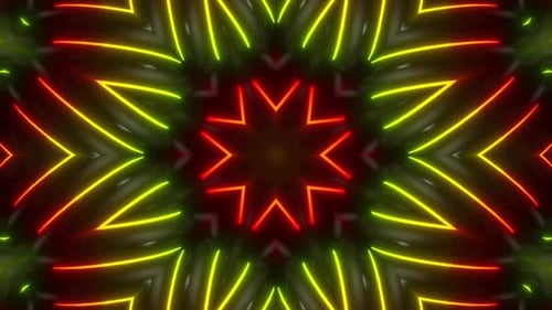 Dynamic glowing neon lines create futuristic abstract pattern for tech backgrounds