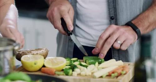 Preparing a healthy and delicious meal