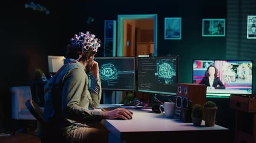 Informatiker entwickelt KI-Experiment und fügt seine Persona in den Cyberspace ein