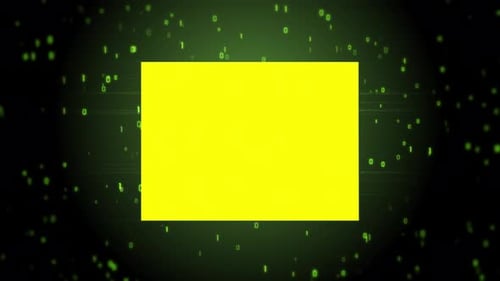 Digital Glitch Loading Circle Particle Reveal