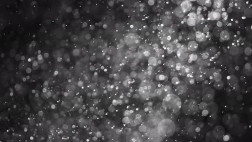 Abstract Particles and Light Effects on Black