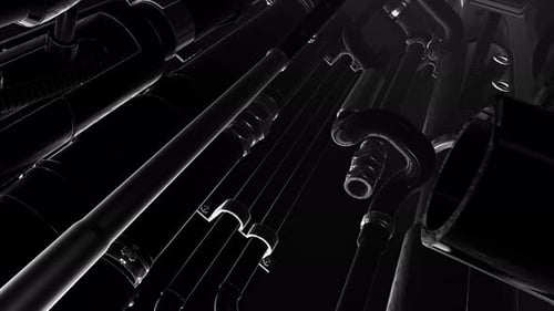 Abstract industrial dark background
