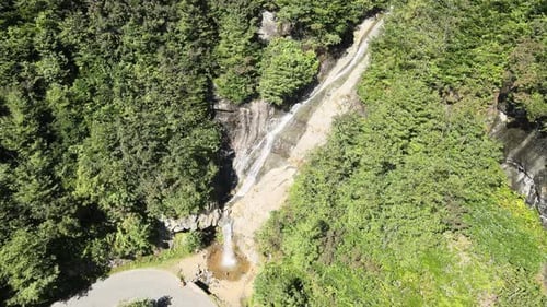 Waterfall Drohne