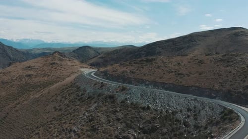 A Highway High In The Mountains