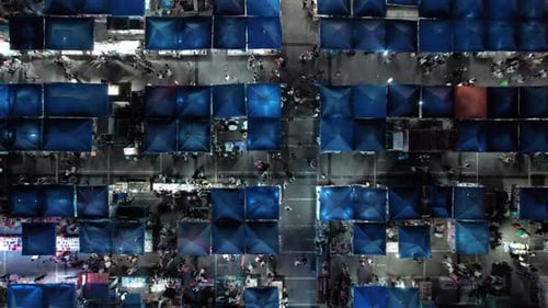 Vista aérea de imagens de vídeo em 4K