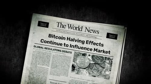 Los efectos de reducción a la mitad de Bitcoin siguen influyendo en el mercado