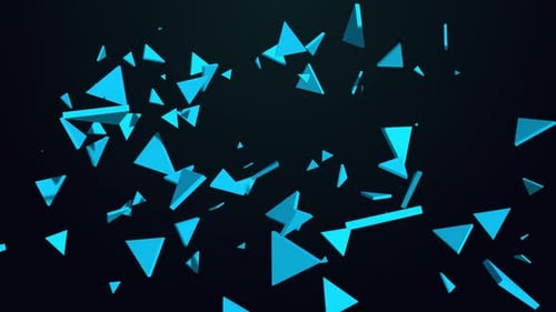 Quadrant Shape Background Loop