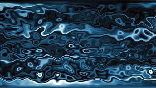 Fluid Blue Abstract Wavy Background Motion Graphic