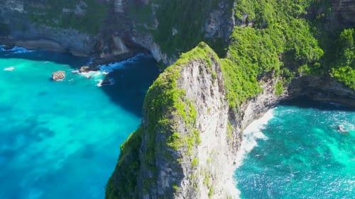 Manta point in Nusa Penida.