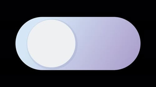 Animation of toggle switch.