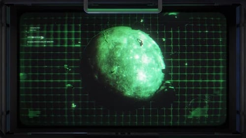3D Sci Fi Digital Screen 05