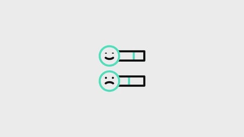 Flat Design Feedback Survey Progress Bar Animation