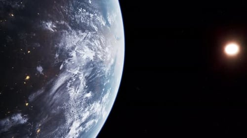 View of Earth From Outer Space