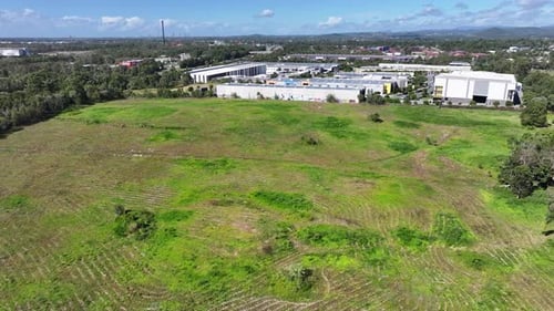 Drone Footage of Industrial Land for Sale