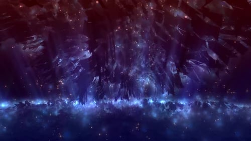 4k Bewegungshintergrund mit Fragmenten der dunklen Stadt