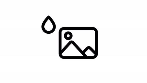 blur line icon animation