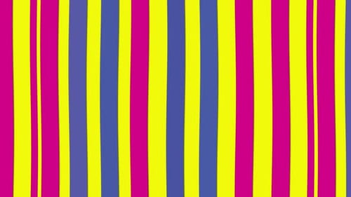 Colorful Abstract Wavy Stripes Seamless Loop Background