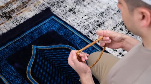 Muslimischer Rosenkranz Ramadan