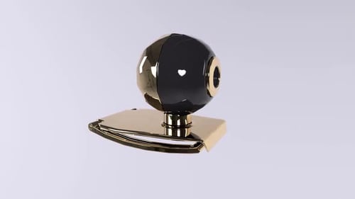 Animated 3D Webcam Rotating Loop