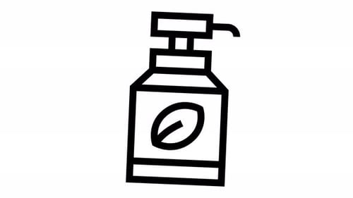 cream line icon animation