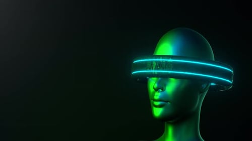 Virtual reality concept. VR and AR.