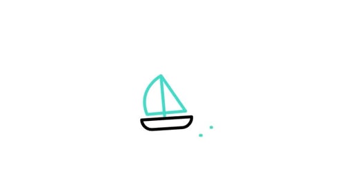 Sailboat Animated Icon