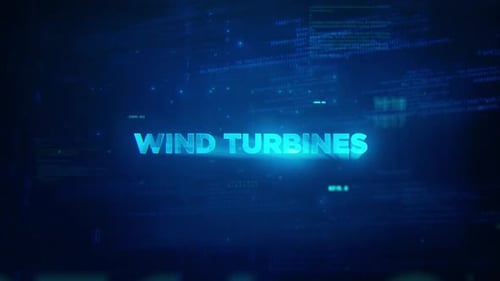 Futuristic Digital Glitch Text Reveal Opener