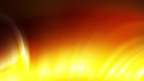 Abstract fire yellow animation background