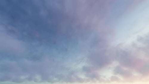 Smooth Deep Blue Clouds