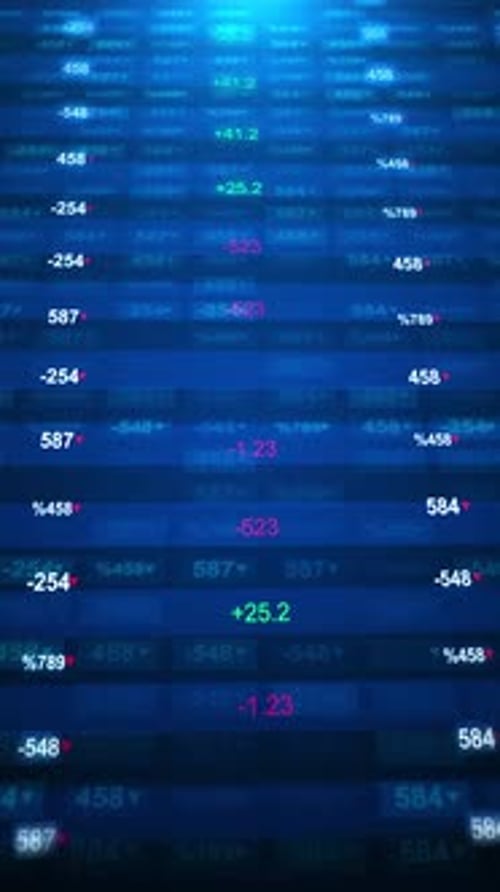 Abstract ticker stock market prices, percentage changes, buy sell sign, . Business, market research,