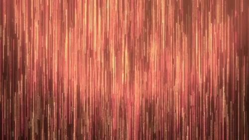 Abstract Golden Particle Rain Light Motion Background