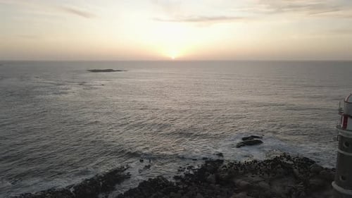 Sonnenuntergang im Meer