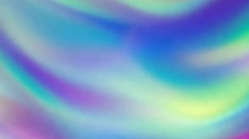 Abstrakter irisierender gewellter Hintergrund mit fließender Pastellfarbe