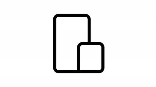 background line icon animation