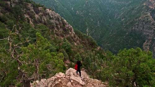 Photographer in Dangerous Place
