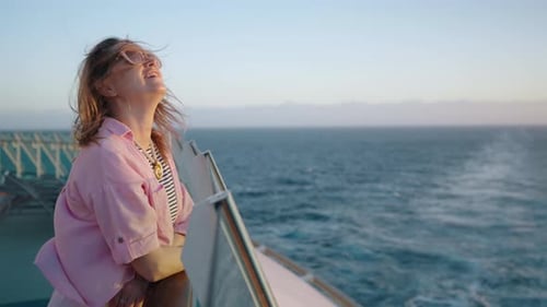 Enjoying a Beautiful and Joyful Cruise Experience on the Open Sea
