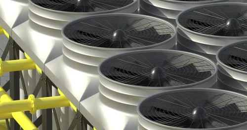 Cooling systems are used for technological cooling, heat exchanger