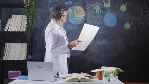 Scientist Examines Paper and Celebrates Positive Results