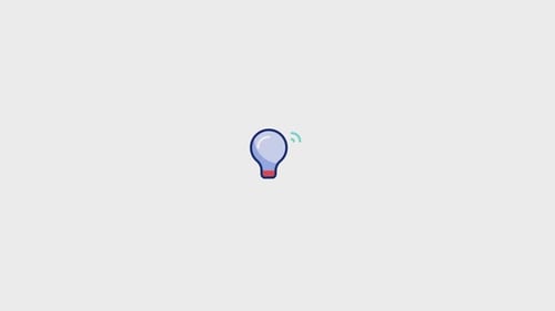 Lightbulb Animated Icon