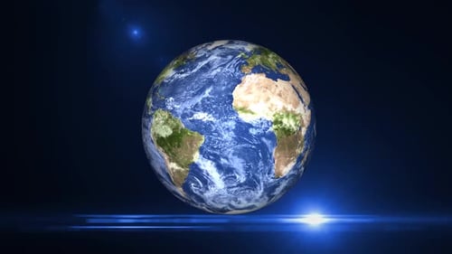 earth planet animation