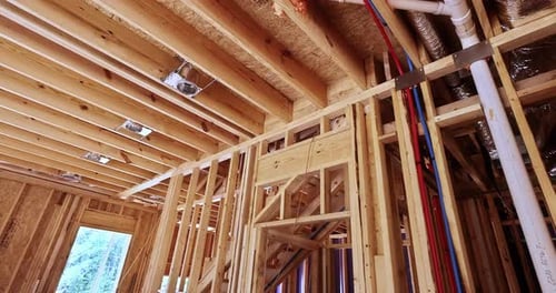 Hvac Hood Installation Electrical Wiring Ceiling Light Setup Insulation Placement for New House