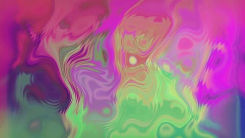 Vibrant Fluid Abstract Liquid Background Loop