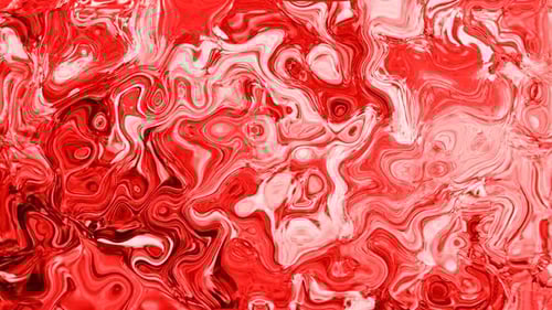 Dynamic Red Abstract Liquid Flowing Background