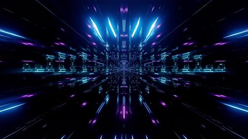 Light Speed Motion Tunnel Vj Loop