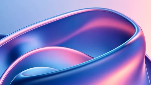 Abstract Fluid Flowing Shapes Background Reveal